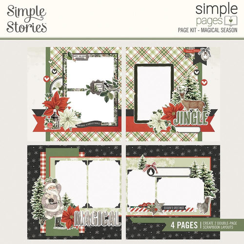Simple Stories - Simple Pages Page Kit - Rustic Christmas - Magical Season. Available at Embellish Away located in Bowmanville Ontario Canada.