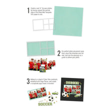 Load image into Gallery viewer, Simple Stories - Simple Pages Page Template - Design 12. This package includes (1) 1-4&quot;X4&quot; &amp; 4-2&quot;X2&quot;. Simple Pages Page Templates will be your new go-to tool for quick and easy scrapbooking. This reusable plastic template helps you design a layout in minutes. Available at Embellish Away located in Bowmanville Ontario Canada.
