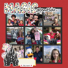 Charger l&#39;image dans la galerie, Simple Stories - Simple Pages Page Template - Design 8. Includes (1) 9-3x3 divided template. Available at Embellish Away located in Bowmanville Ontario Canada. Completed Example
