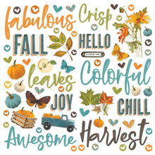 Load image into Gallery viewer, Simple Stories - Simple Vintage Country Harvest - Foam Stickers - 63/Pkg. This package includes 63 Foam Stickers. Made in USA. Available at Embellish Away located in Bowmanville Ontario Canada.
