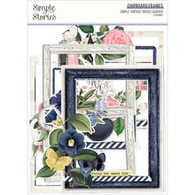 Load image into Gallery viewer, Simple Stories - Simple Vintage Indigo Garden - Chipboard Frames. This package includes 6 Chipboard Frames. Available at Embellish Away located in Bowmanville Ontario Canada.
