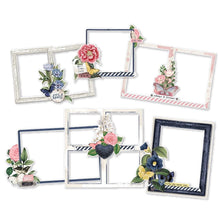 Charger l&#39;image dans la galerie, Simple Stories - Simple Vintage Indigo Garden - Chipboard Frames. This package includes 6 Chipboard Frames. Available at Embellish Away located in Bowmanville Ontario Canada.
