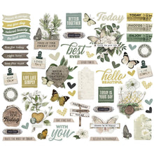 Load image into Gallery viewer, Simple Stories - Simple Vintage Weathered Garden - Bits &amp; Pieces Die-Cuts - 57/Pkg. This package includes 57 Die Cut Cardstock Pieces. Available at Embellish Away located in Bowmanville Ontario Canada.

