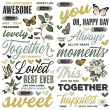 Load image into Gallery viewer, Simple Stories - Simple Vintage Weathered Garden - Foam Stickers - 66/Pkg. Available at Embellish Away located in Bowmanville Ontario Canada.
