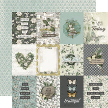 Load image into Gallery viewer, Simple Stories - Simple Vintage Weathered Garden Double-Sided Cardstock 12&quot;X12&quot; - Single Sheets. Available at Embellish away located in Bowmanville Ontario Canada. 3x4 Journal cards
