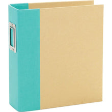 Load image into Gallery viewer, Simple Stories - Sn@p! Binder 6X8 - Teal. This binder includes a variety of pages, pockets, and dividers so you can easily create a personalized album. The binder itself measures 8-3/4x8-3/8x2 inches and holds pages up to 8x6 inches in size. Available at Embellish Away located in Bowmanville Ontario Canada.
