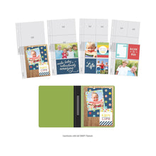 Load image into Gallery viewer, Simple Stories - Sn@p! Pocket Pages For 6&quot;X8&quot; Flipbooks - 10/Pkg - Multi Pack. A snappy way to capture your colorful life! Simply add your own photos, mementos and memories to capture your colorful, one-of-a- kind life in a snap! This package contains ten 6x8 inch pocket pages with assorted pocket sizes. Acid and lignin free. Imported. Available at Embellish Away located in Bowmanville Ontario Canada.

