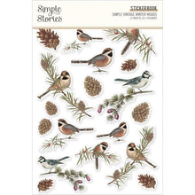 Charger l&#39;image dans la galerie, Simple Stories - Sticker Book - 12/Sheets - 611/Pkg - Simple Vintage Winter Woods. Be it for scrapbooks, photo albums, or planners, the eye-catching pieces are guaranteed to add style on any artwork! Available at Embellish Away located in Bowmanville Ontario Canada.
