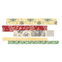 Load image into Gallery viewer, Simple Stories - Washi Tape - 5/Pkg - Simple Vintage Berry Fields. This package of washi tape features five rolls. There are two 8 mm wide rolls and three 15 mm wide rolls. There are 75 feet of washi tape altogether. Available at Embellish Away located in Bowmanville Ontario Canada.
