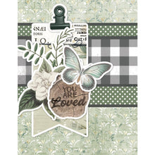 Load image into Gallery viewer, Simple Stories - Simple Cards Card Kit - Rise &amp; Shine - Weathered Garden. Make your cards stand out! This package contains (20) Chipboard Pieces, (55) Die-Cut Bits &amp; Pieces, (8) 4.25 x 5.5 White Cardstock Bases and Complete Step-By-Step Instructions. Imported. Available at Embellish Away located in Bowmanville Ontario Canada.

