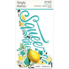 Load image into Gallery viewer, Simple Stories - Simple Pages Lemon Twist - Page Pieces. Available at Embellish Away located in Bowmanville Ontario Canada.
