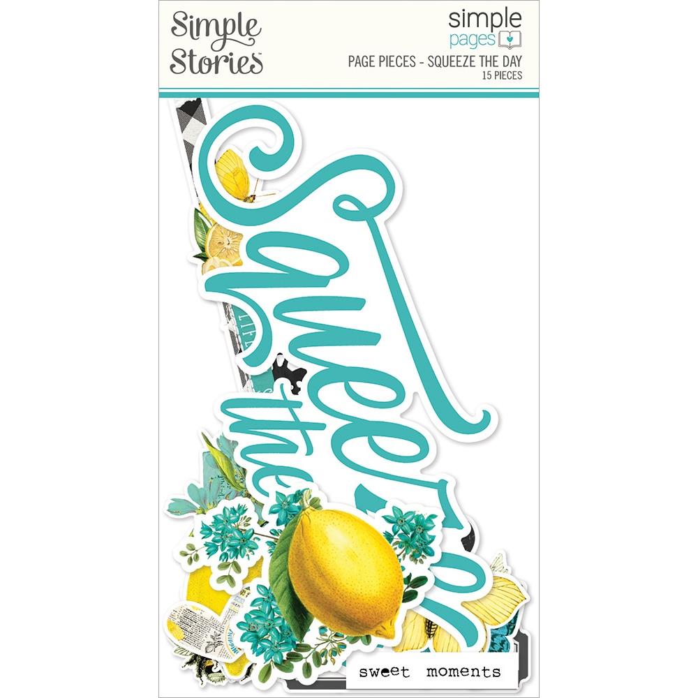 Simple Stories - Simple Pages Lemon Twist - Page Pieces. Available at Embellish Away located in Bowmanville Ontario Canada.