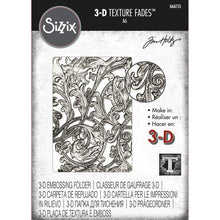 Charger l&#39;image dans la galerie, Sizzix - 3D Texture Fades Embossing Folder By Tim Holtz - Entangled
