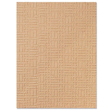 गैलरी व्यूवर में इमेज लोड करें, Sizzix - 3D Textured Impressions By Eileen Hull - Woven Leather. Show your artistic style using the Sizzix Woven Leather 3-D Textured Impressions Embossing Folder. Available at Embellish Away located in Bowmanville Ontario Canada.
