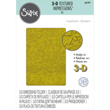 Cargar imagen en el visor de la galería, Sizzix - 3D Textured Impressions By Kath Breen - Winter Foliage. Show your artistic style using the Sizzix Art Nouveau 3-D Textured Impressions Embossing Folder. Available at Embellish Away located in Bowmanville Ontario Canada.
