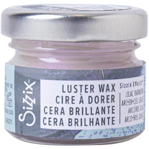 Sizzix - Effectz Luster Wax - 20ml - Lilac Rainbow. Add some extra sparkle and shine to your creations with Sizzix Effectz Luster Wax in Lilac Rainbow! Available at Embellish Away located in Bowmanville Ontario Canada.