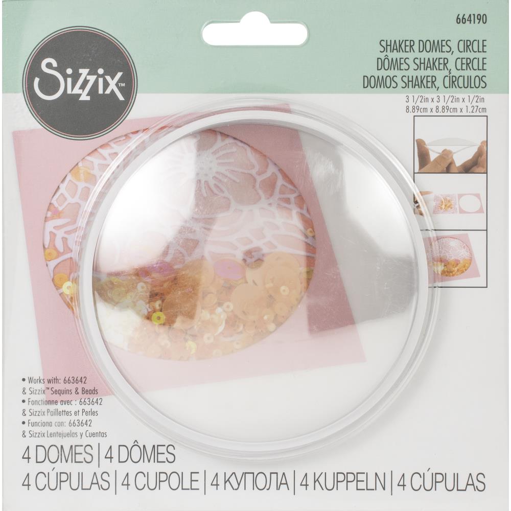 Sizzix - Making Essentials Shaker Domes - Circle 3.5