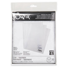 Load image into Gallery viewer, Sizzix - Plastic Storage Envelopes - 3/Pkg - By Tim Holtz - For Embossing Folders. Available at embellish Away located in Bowmanville Ontario Canada.
