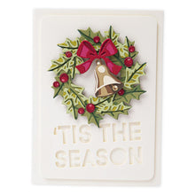 Cargar imagen en el visor de la galería, Sizzix - Thinlits Dies By Tim Holtz - 15/Pkg - Yuletide Colorize. Thinlit dies offer a variety of affordable solo options or multi die options. Thinlits are easy to use and are compact and portable. Available at Embellish Away located in Bowmanville Ontario Canada.  Card by brand ambassador.
