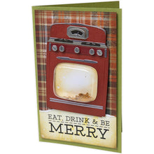 Load image into Gallery viewer, Sizzix - Thinlits Dies By Tim Holtz - 12/Pkg - Retro Oven. Available at Embellish Away located in Bowmanville Ontario Canada. Example by brand ambassador.
