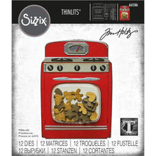 गैलरी व्यूवर में इमेज लोड करें, Sizzix - Thinlits Dies By Tim Holtz - 12/Pkg - Retro Oven. Available at Embellish Away located in Bowmanville Ontario Canada.
