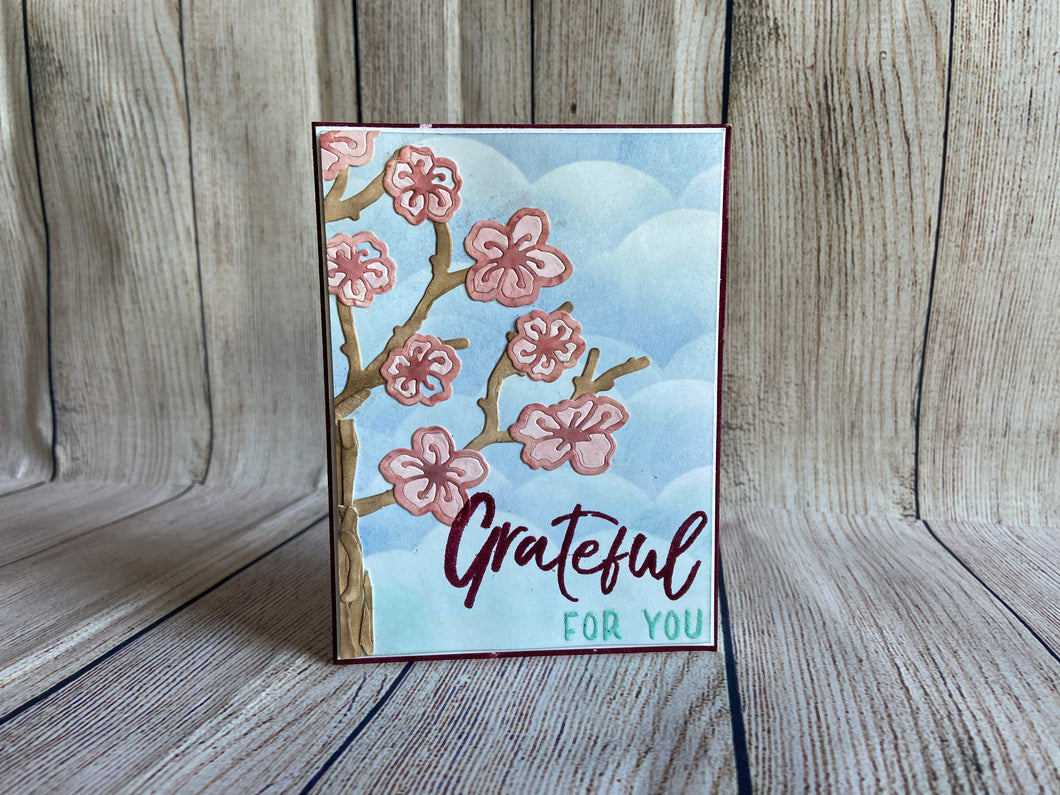 Grateful Skies Greeting Card