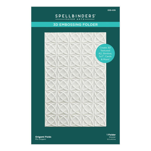 Spellbinders - 3D Embossing Folder 5.5