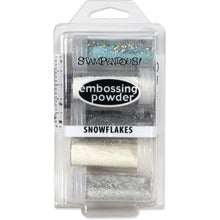 Load image into Gallery viewer, Stampendous - Embossing Powder - 5 Pack - .86oz - Snowflakes
