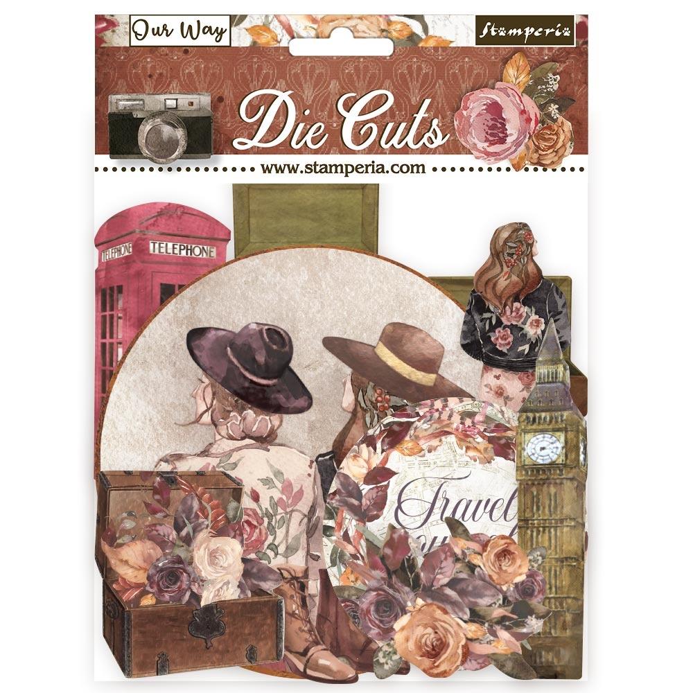 Stamperia - Die-Cuts - Our Way. Available at Embellish Away located in Bowmanville Ontario Canada.