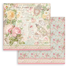 Load image into Gallery viewer, Stamperia - Double-Sided Paper Pad 8&quot;X8&quot; - 10/Pkg - Rose Parfum. Start your project off right with the perfect paper for scrapbook pages, greeting cards, bookmarks, gift cards, mixed media and much more! Available at Embellish Away located in Bowmanville Ontario Canada.
