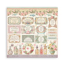 Load image into Gallery viewer, Stamperia - Double-Sided Paper Pad 12&quot;X12&quot; - 10/Pkg - Rose Parfum. Start your project off right with the perfect paper for scrapbook pages, greeting cards, bookmarks, gift cards, mixed media and much more! Available at Embellish Away located in Bowmanville Ontario Canada.
