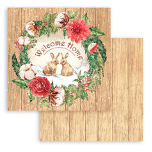 Load image into Gallery viewer, Stamperia - Double-Sided Paper Pad 12&quot;X12&quot; - 10/Pkg - Home For The Holidays - 10 Designs/1 Each. Available at Embellish Away located in Bowmanville Ontario Canada.
