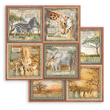 Charger l&#39;image dans la galerie, Stamperia - Double-Sided Paper Pad 12&quot;X12&quot; - 10/Pkg Savana. This package includes 10 Designs/1 Each. Available at Embellish Away located in Bowmanville Ontario Canada.
