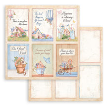 Load image into Gallery viewer, Stamperia - Double-Sided Paper Pad 8&quot;X8&quot; - 10/Pkg - Create Happiness Welcome Home. Start your project off right with the perfect paper for scrapbook pages, greeting cards, bookmarks, gift cards, mixed media and much more! Imported.
