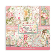 Cargar imagen en el visor de la galería, Stamperia - Double-Sided Paper Pad 12&quot;X12&quot; - 10/Pkg - Rose Parfum. Start your project off right with the perfect paper for scrapbook pages, greeting cards, bookmarks, gift cards, mixed media and much more! Available at Embellish Away located in Bowmanville Ontario Canada.
