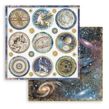 Charger l&#39;image dans la galerie, Stamperia - Double-Sided Paper Pad 8&quot;X8&quot; - 10/Pkg - Cosmos Infinity. This package includes 10 Designs/1 Each. Available at Embellish Away located in Bowmanville Ontario Canada.
