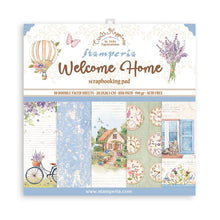 Charger l&#39;image dans la galerie, Stamperia - Double-Sided Paper Pad 8&quot;X8&quot; - 10/Pkg - Create Happiness Welcome Home. Start your project off right with the perfect paper for scrapbook pages, greeting cards, bookmarks, gift cards, mixed media and much more! Imported.

