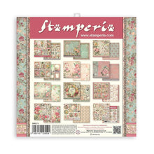 Charger l&#39;image dans la galerie, Stamperia - Double-Sided Paper Pad 8&quot;X8&quot; - 10/Pkg - Rose Parfum. Start your project off right with the perfect paper for scrapbook pages, greeting cards, bookmarks, gift cards, mixed media and much more! Available at Embellish Away located in Bowmanville Ontario Canada.
