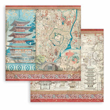 Load image into Gallery viewer, Stamperia - Double-Sided Paper Pad 6&quot;X6&quot; - 10/Pkg - Sir Vagabond In Japan. Available at Embellish Away located in Bowmanville Ontario Canada.
