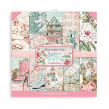 Load image into Gallery viewer, Stamperia - Double-Sided Paper Pad 8&quot;X8&quot; - 10/Pkg - Sweet Christmas - 10 Designs/1 Each. Available at Embellish Away located in Bowmanville Ontario Canada.
