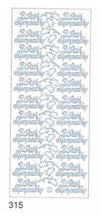 將圖片載入圖庫檢視器 Starform - Deco Stickers - With Sympathy. This package includes one sheet of 35 With Sympathy sayings, 14 small and 21 larger. Each sold separately.  Available: Black, Gold, Silver.  Coordinating: Sticker Folder. Available at Embellish Away located in Bowmanville Ontario Canada.
