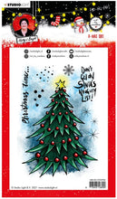 將圖片載入圖庫檢視器 Studio Light - ABM Clear Stamp - Christmas Tree - Essentials - 148x210x1mm - 1 PC - nr.82. This clear stamp set features a Christmas Tree, snowflakes and also the perfect Christmas and Winter sentiments. 9 stamps. Size: 5.8 x 8.3 inches. Available at Embellish Away located in Bowmanville Ontario Canada.
