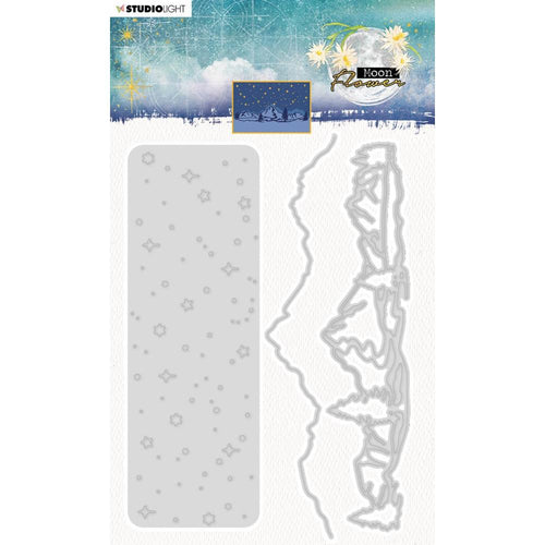 Studio Light - Moon Flower Cutting Die - NR. 137 - North Pole Scenery. High quality dies are perfect for paper crafting, cardmaking and scrapbooking. Dies will work with most die cutting machines. Available at Embellish Away located in Bowmanville Ontario Canada.
