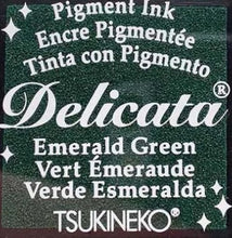 Cargar imagen en el visor de la galería, Tsukineko - Delicata Pigment Ink Pad small ink pad, perfect size for those who want to take it on the go and not take up too much storage room. Available in a Variety of colours, each sold separately. Available at Embellish Away located in Bowmanville Ontario Canada.

