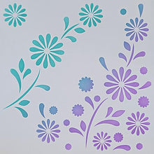 Load image into Gallery viewer, The Rabbit Hole Designs - 6x6 Stencil - Build your Garden. The Rabbit Hole Designs is proud to bring you our Made in the U.S.A 6x6 Stencils that will soon become an essential in your paper crafting and mixed media projects. You can paint, spray, mist, spritz, airbrush, sponge, doodle, mask, and so more! Try them out on card stock, canvas, cork, chipboard, acetate, and fabric. You are only limited by your imagination. Available at Embellish Away located in Bowmanville Ontario Canada.

