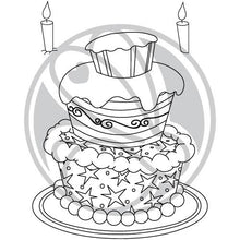 Load image into Gallery viewer, The Rabbit Hole Designs - Stamp Set - 3x4 - Just Cake. Deeply etched, clear photopolymer stamps for precise placement. Made in the USA. Available at Embellish Away located in Bowmanville Ontario Canada.
