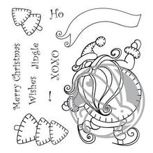 Charger l&#39;image dans la galerie, The Rabbit Hole Designs - Stamp Set - 4x4 - Kringle. Deeply etched, clear photopolymer stamps for precise placement. Made in the USA.  Coordinates with Kringle Dies. Available at Embellish Away located in Bowmanville Ontario Canada.

