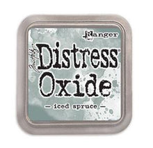 गैलरी व्यूवर में इमेज लोड करें, Tim Holtz - Distress Oxide Pad - Large. Create an aged look on papers, fibers, photos and more! This package contains one 2-1/4x2-1/4 inch ink pad. Comes in a variety of distressed colors. Each sold separately. Available at Embellish Away located in Bowmanville Ontario Canada. Iced Spruce
