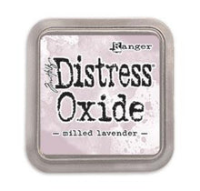 Load image into Gallery viewer, Tim Holtz - Distress Oxide Pad - Large. Create an aged look on papers, fibers, photos and more! This package contains one 2-1/4x2-1/4 inch ink pad. Comes in a variety of distressed colors. Each sold separately. Available at Embellish Away located in Bowmanville Ontario Canada. Milled Lavender
