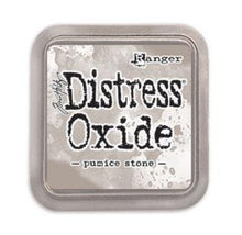 Load image into Gallery viewer, Tim Holtz - Distress Oxide Pad - Large. Create an aged look on papers, fibers, photos and more! This package contains one 2-1/4x2-1/4 inch ink pad. Comes in a variety of distressed colors. Each sold separately. Available at Embellish Away located in Bowmanville Ontario Canada. Pumice Stone

